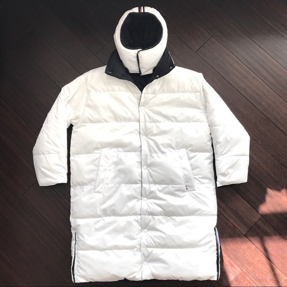 TOMMY HILFIGER Reversible Hooded Full Length Puffer - Picture 3 of 15